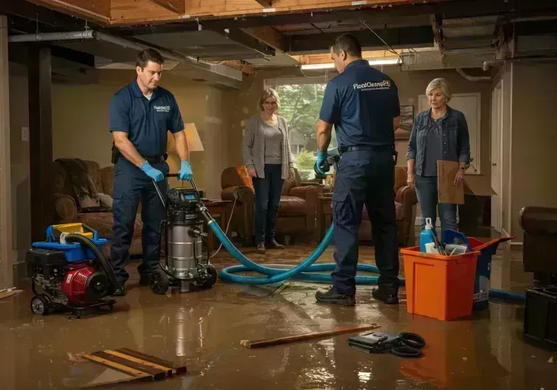 Basement Water Extraction and Removal Techniques process in Dellwood, MO